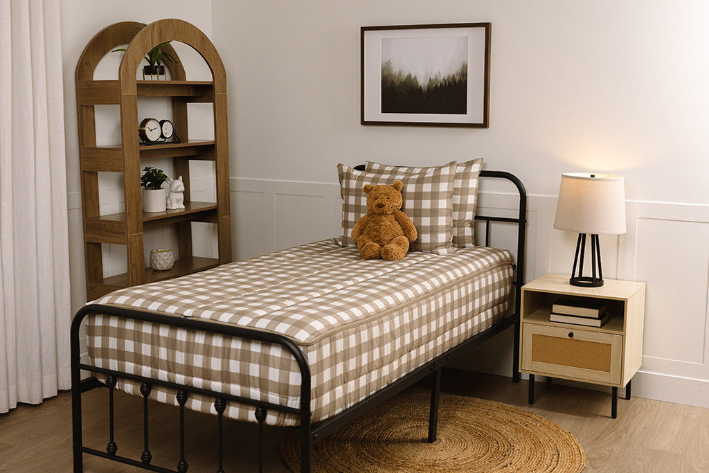 Checked In Zipper Bedding