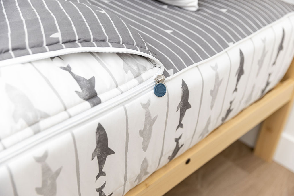 Great White Zipper Bedding - Image 6