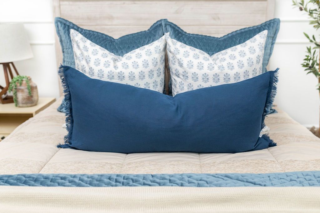 Halston Luxe Floral Euro Pillow Cover - Image 6